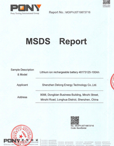  MSDS Report 1 