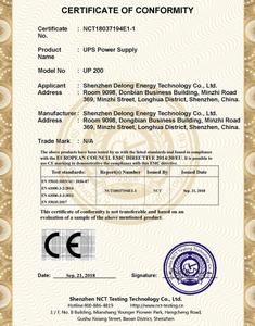  CE Certification 