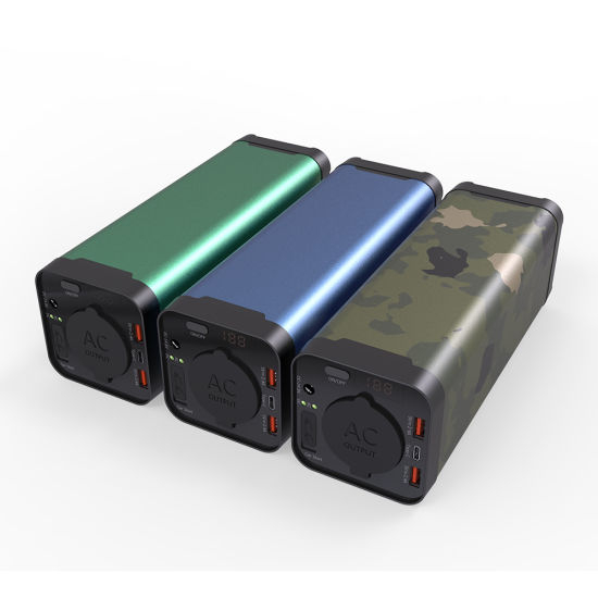 AC Power Bank Portable Charger 40000mAh Outdoor with Wall Plug