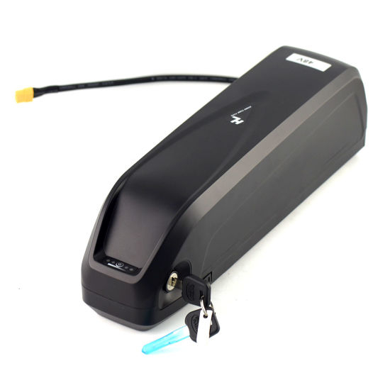 48V 13ah Hailong Lithium Li-ion E-Bike Battery 2A Charger New Slim Style 54.6V