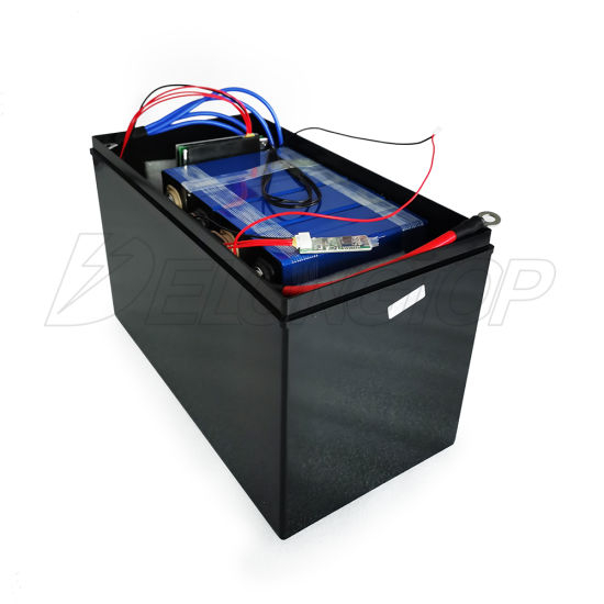 LiFePO4 Deep Cycle Battery 12V 100ah with Built-in BMS for Backup Power and off Grid