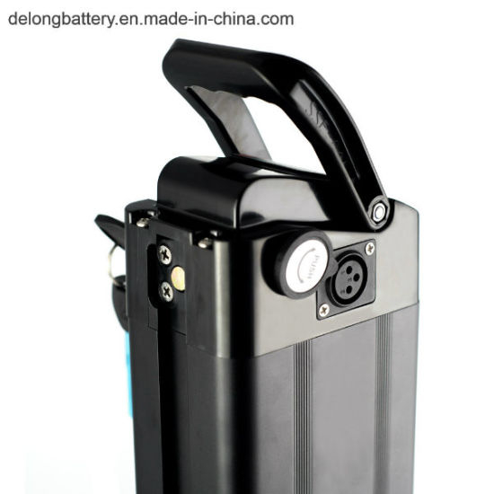 Electric Vehicle Battery 36V 10ah for E-Bicycle Sliver Fish Style