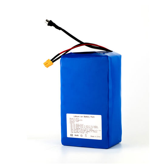 36V High-Capacity Lithium Battery Pack for Electricnics
