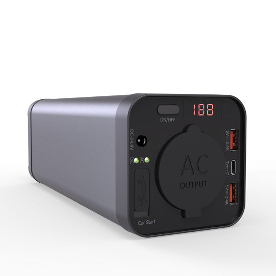 2018 High Capacity 40000mAh 150wh USB Power Bank Supply Laptop Battery Power