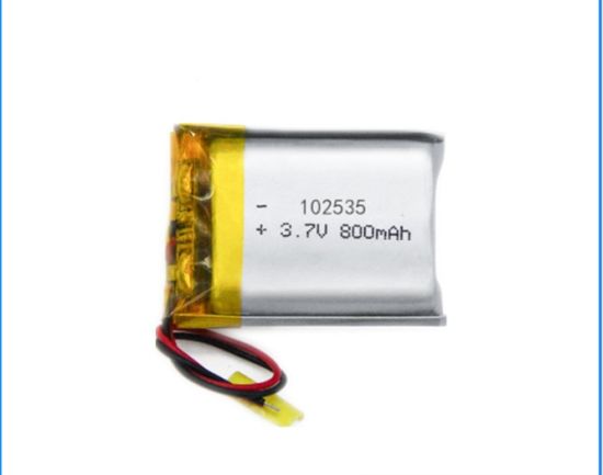 3.7V 800mAh Lipo Battery Li-ion Polymer Battery Cell 102535