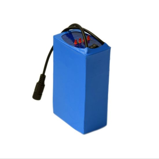 Factory Price Rechargeable 18650 Lithium Ion 12V 6600mAh Li Ion Battery Pack for LED Light Power Tools Batteries