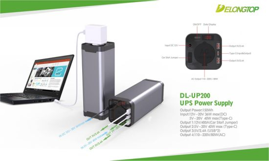 Smallest 12V Li Ion UPS Power Battery