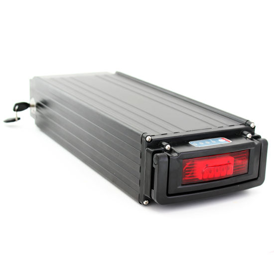 High Quality Li-ion E-Bike Battery Pack with Red Tail Light