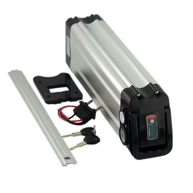 High Capacity Electric Bike Silver Fish Battery 36V 20ah Li Ion Battery