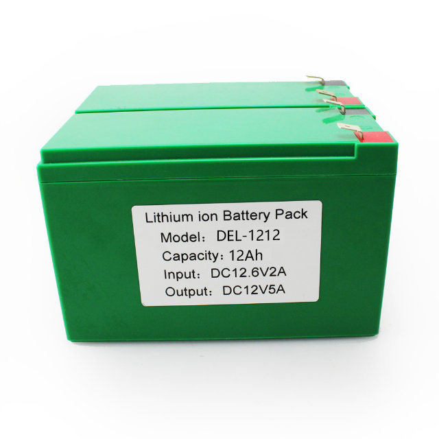 Rechargeable 12V 12ah Lithium Ion Battery Pack for Fishing Device