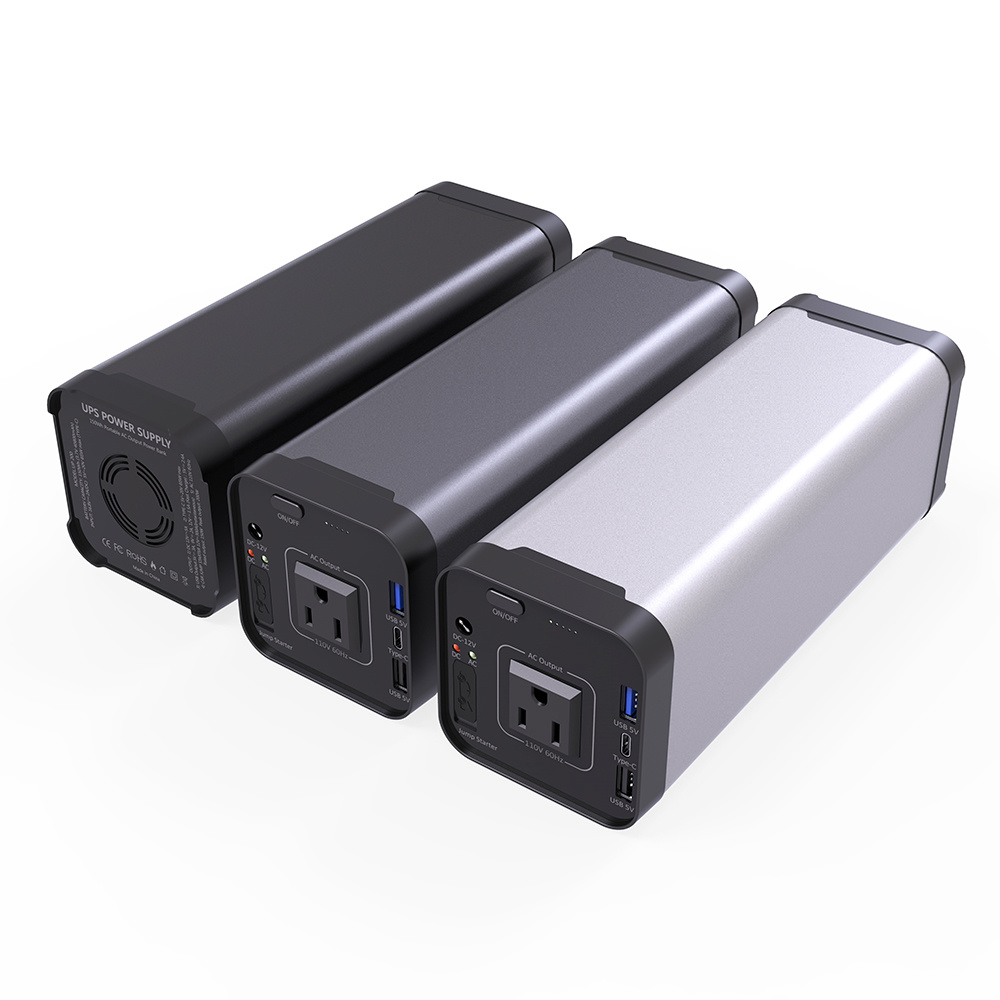 150wh Power Station with AC Inverter and USB-C Pd Fast-Charging