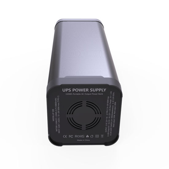 Pd Portable Power Banks Lithium Battery 220V 150W Mobile Power Supply with AC Outlet Au Plug