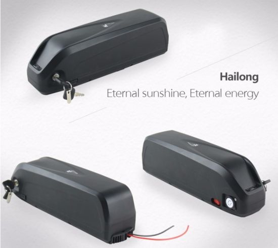 Hailong 48V 13ah Electric Bicycle Li-ion Battery Downtube for 1000W 750W Scooter Wheel