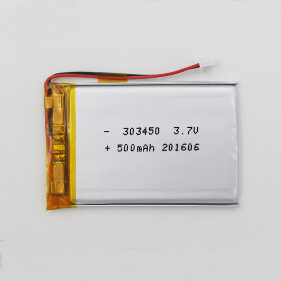 3.7V 500mAh Lipo Battery Rechargeable Lithium Ion Polymer Battery Cell 303450