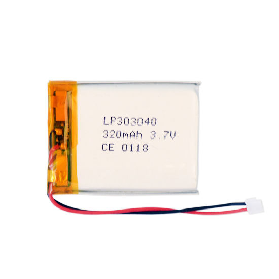 Rechargeable 3.7V 303040 320mAh Lipo Battery Cell Mini Heating Lithium Ion Cell