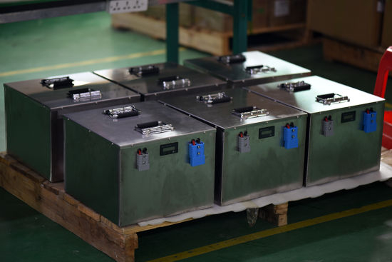 Rechargeable LiFePO4 Battery 48V 100ah with Stainless Steel Case