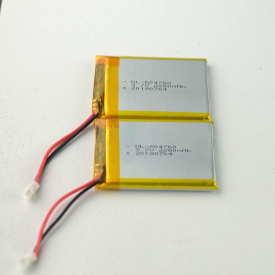 3.7V 2250mAh 604760 Lithium Polymer Battery Cell