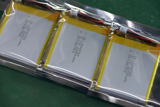 3.7V 2250mAh 604760 Lithium Polymer Battery Cell