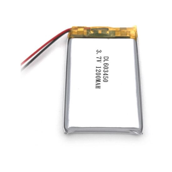 3.7V 1200mAh Lipo Battery Rechargeable Lithium Polymer Battery Cell 603450