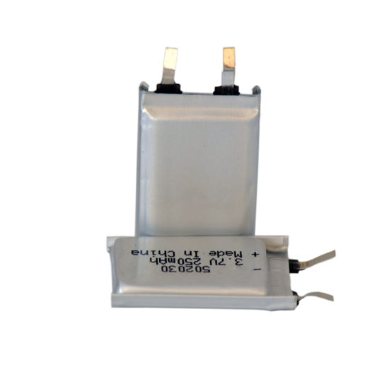 Rechargeable 502030 250mAh Li-Polymer Battery Cell