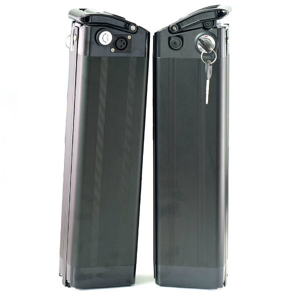 Customized 48V 15ah Lithium Ion Battery Silver Fish Type Bottom Discharge