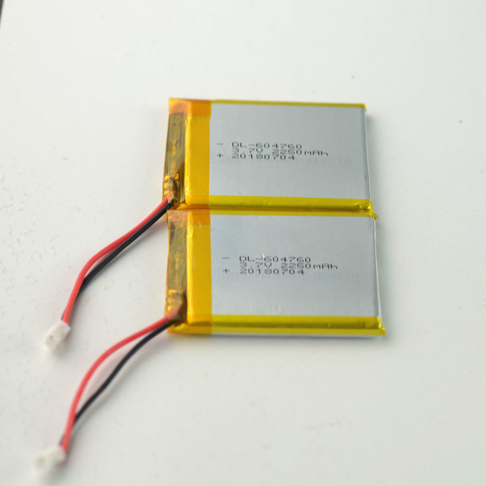 3.7V 2250mAh 604760 Lithium Polymer Battery Cell