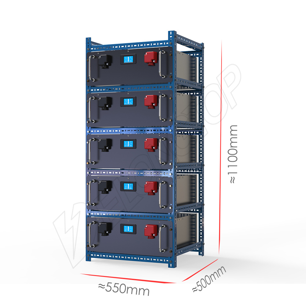 Solar 48V 100ah 10kw Lithium Ion LiFePO4 Battery Storage for Home Solar Storage Wind Power System 100ah Battery