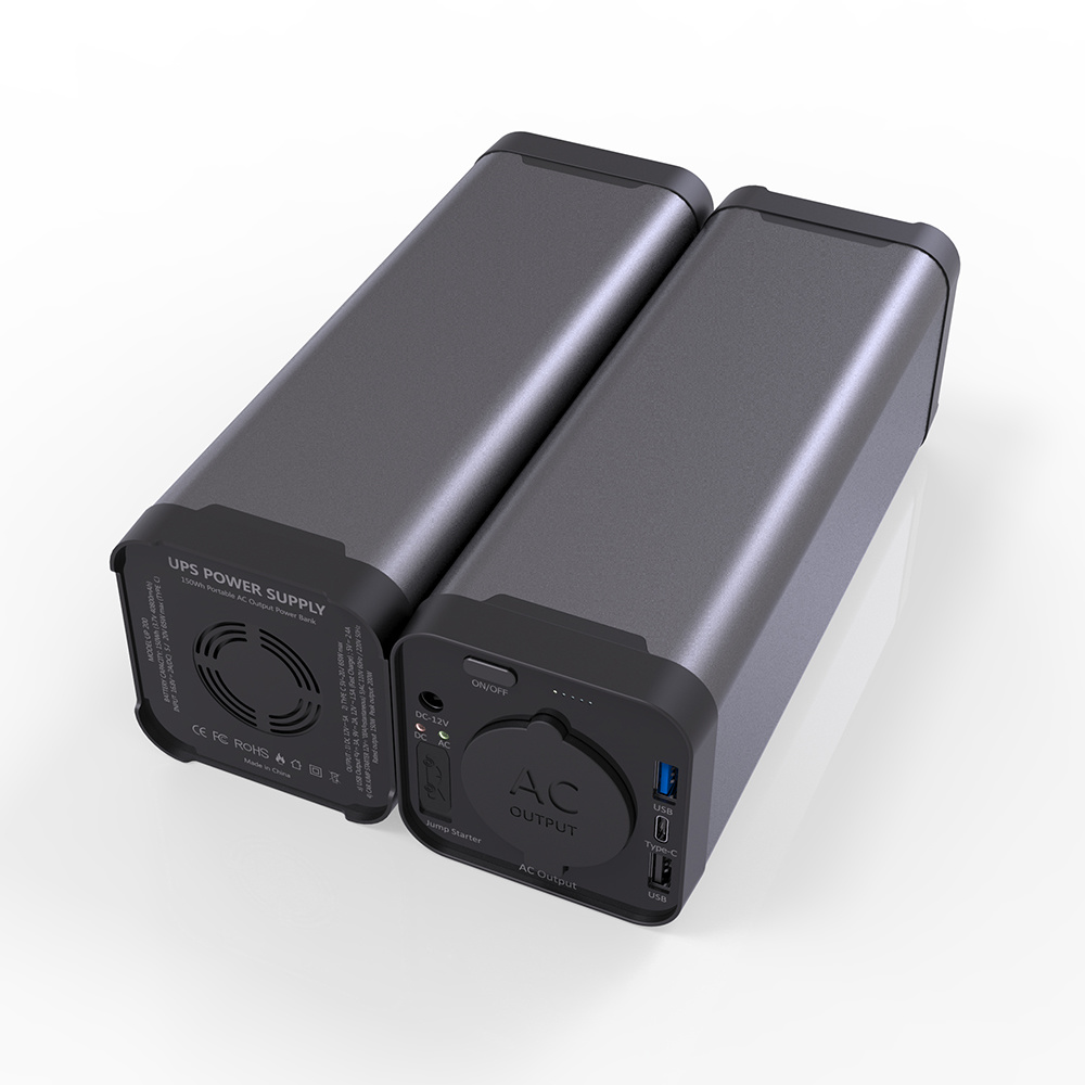 12V Multi-Function Automobile Jump Starter Lithium Battery 150wh 220V 40000mAh Power Bank