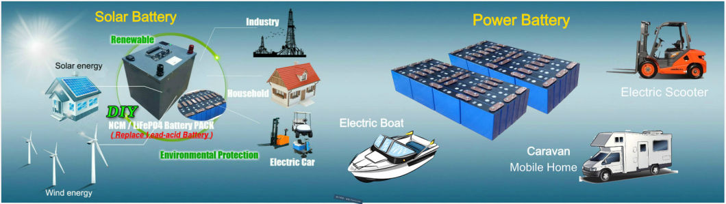 12V 100ah LiFePO4 Lithium Iron Phosphate Battery Pack