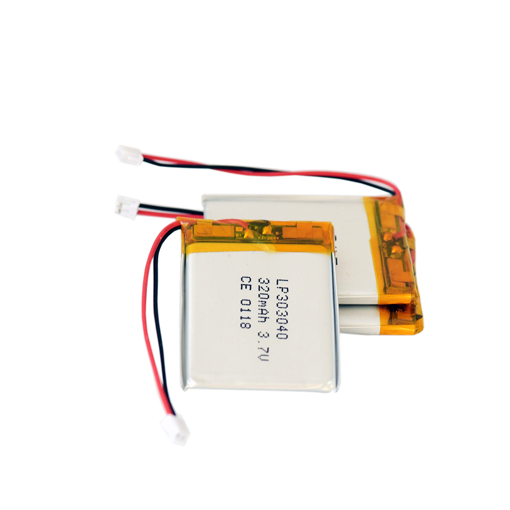 Rechargeable 3.7V 303040 320mAh Lipo Battery Cell Mini Heating Lithium Ion Cell