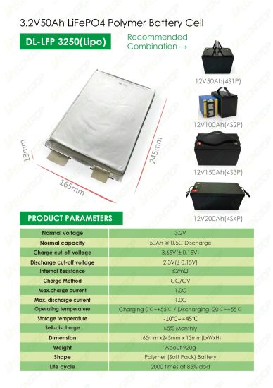 Sale Promotion 10% Lithium Solar Battery 12V 200ah LiFePO4 Battery with 3.2V 50ah Pouch Cell