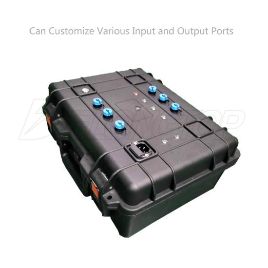 Rechargeable Solar 48V 50ah Lithium LiFePO4 Battery Pack with Waterproof ABS Case