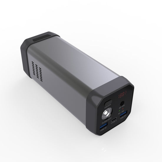 220V/110V 18650 Battery USB Power Bank with AC Port