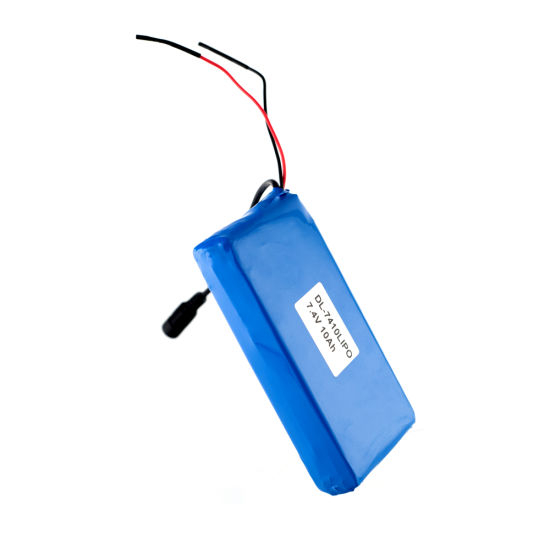 7.4V 10ah Rechargeable Lipo Battery Lithium Polymer Battery Pack