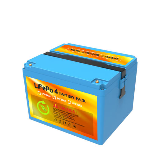 Deep Cycle Solar Storage 12V 100ah LiFePO4 Lithium Battery Pack Car Battery
