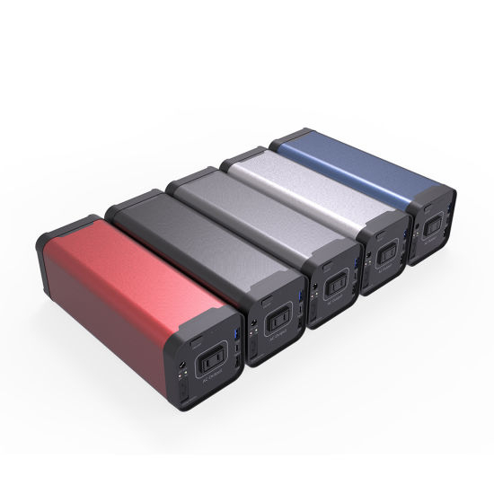 Jp Version PSE Certificate Laptop Power Bank 40000mAh Portable Charger with AC DC Output 5-25V