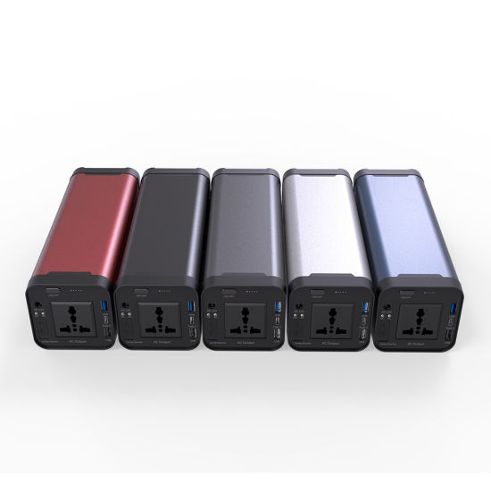 High Power 40000mAh 110V 220V AC Laptop Powerbanks with Fast Charge for Smartphone Laptop Car Jump Starter
