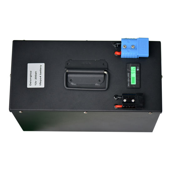 Rechargeable Deep Cycle LiFePO4 12V 200ah Lithium Ion Battery Packs for Camping Car