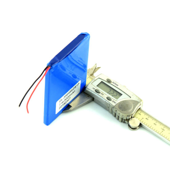 7.4V 3000mAh Rechargeable Lithium Polymer Battery Pack with PCM and Wires