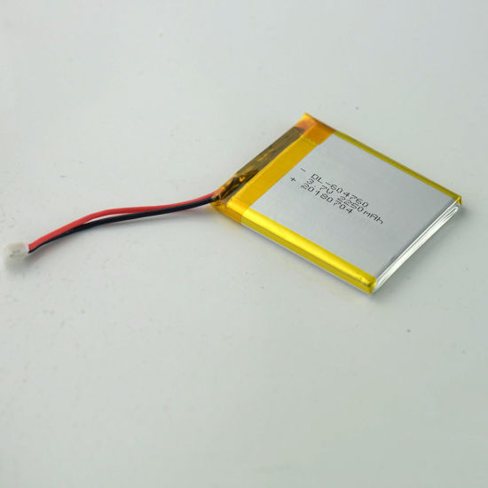 Rechargeable 3.7V Lithium Small Battery for Video