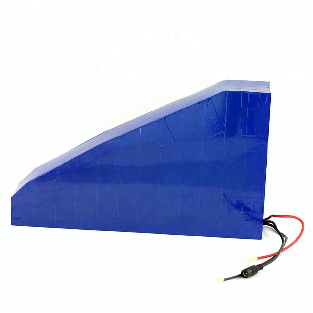 Rechargeable Triangle Type 48V 20ah 18650 Battery Lithium Battery Pack for Electric Car Motorcycle