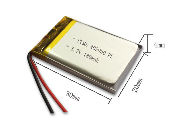 3.7V 180mAh Lipo Battery Lithium Polymer Battery Cell 402030