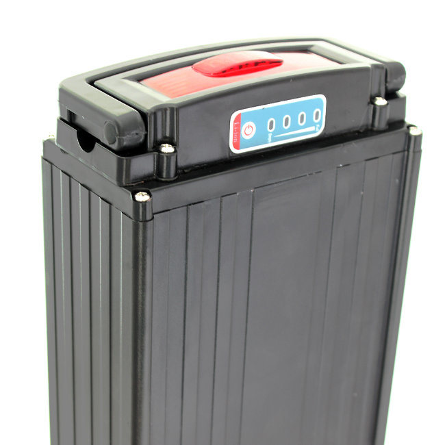 High Quality Li-ion E-Bike Battery Pack with Red Tail Light