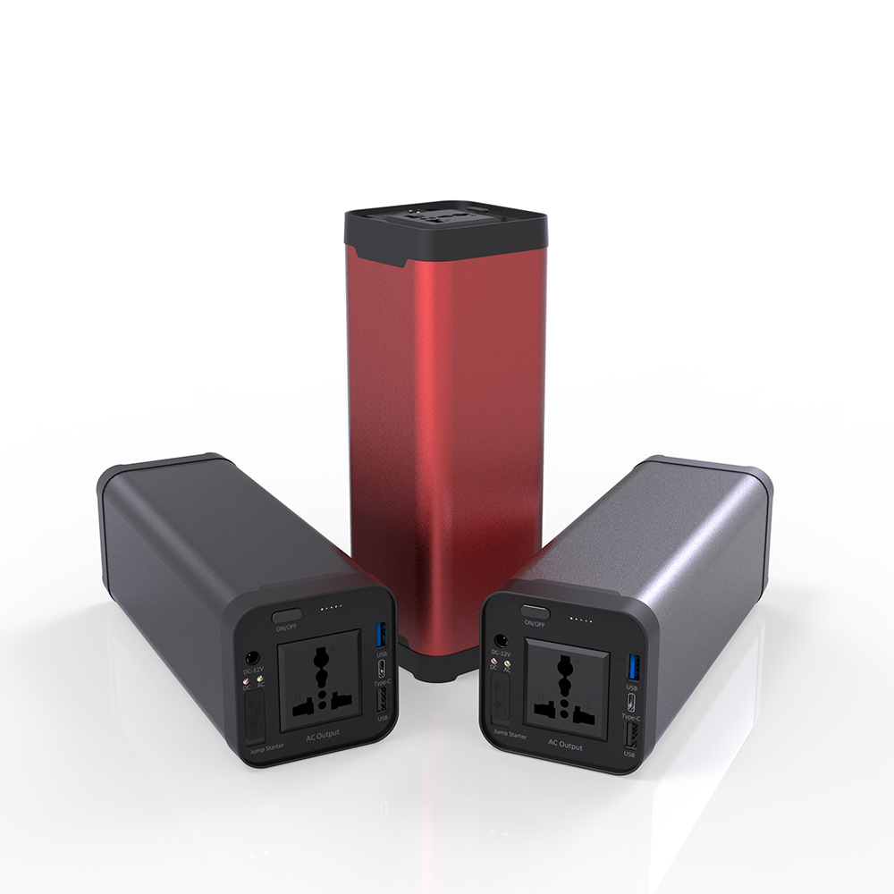 Kc CE CB Certificated 220V AC Outlet 40000mAh 150W Laptop Power Bank