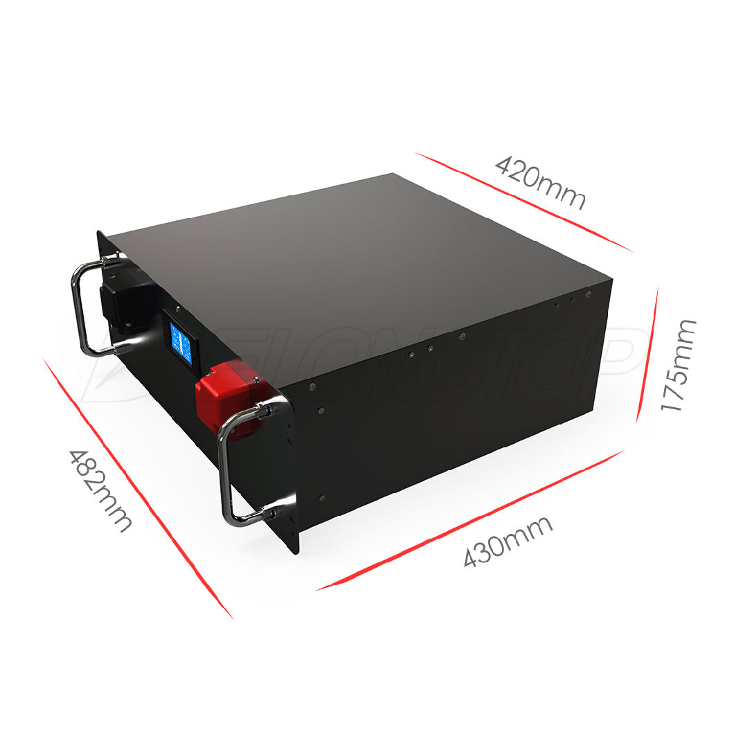 Long Cycles Storage 48V 100ah Solar Battery Pack with BMS for Solar System