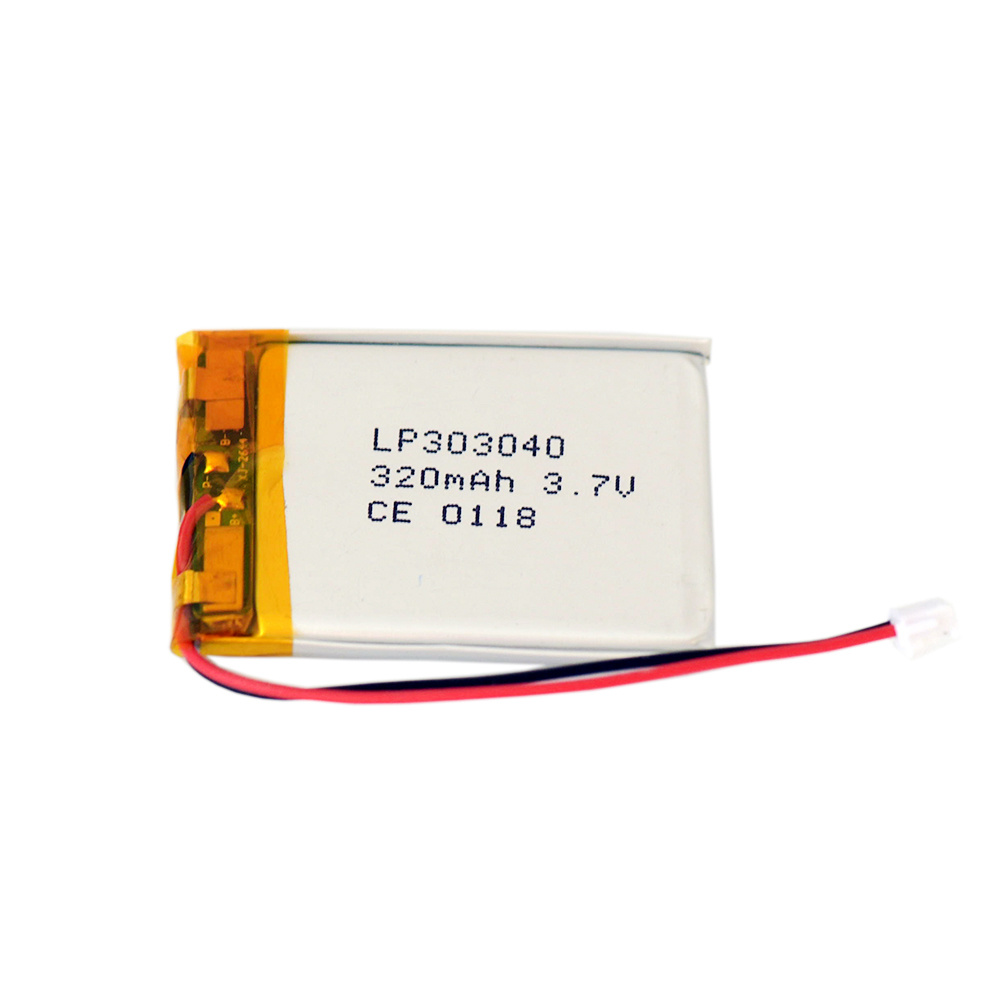 Rechargeable 3.7V 303040 320mAh Lipo Battery Cell Mini Heating Lithium Ion Cell