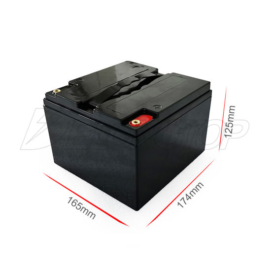 China Solar System12V 10ah 18ah 20ah 25ah 40ah 50ah 75ah 100ah LiFePO4 Storage Battery