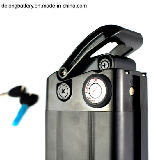 10ah 36V 18650 Lithium Battery Pack with Sliver Fish Model