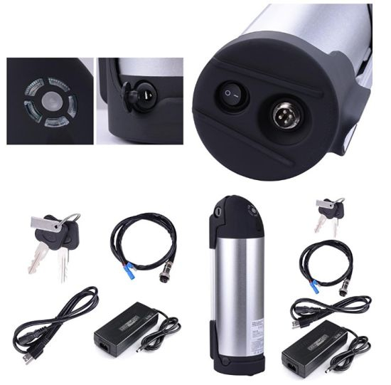Ebike Water Bottle Battery 48V Bottle Battery 10ah