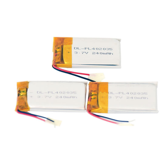 Electric Product Battery 402035 3.7V 230mAh Lipo Battery Cell 3.7V Li-Polymer Cell